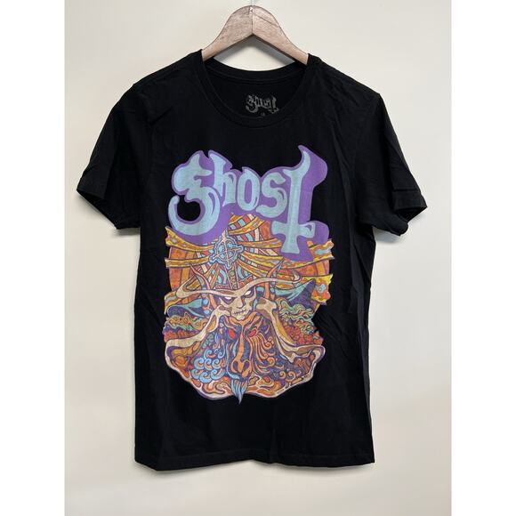 Lot Of 3 Band Tees T-shirts Large Ghost Slipknot Metal Music Punk Goth Black - Picture 9 of 16